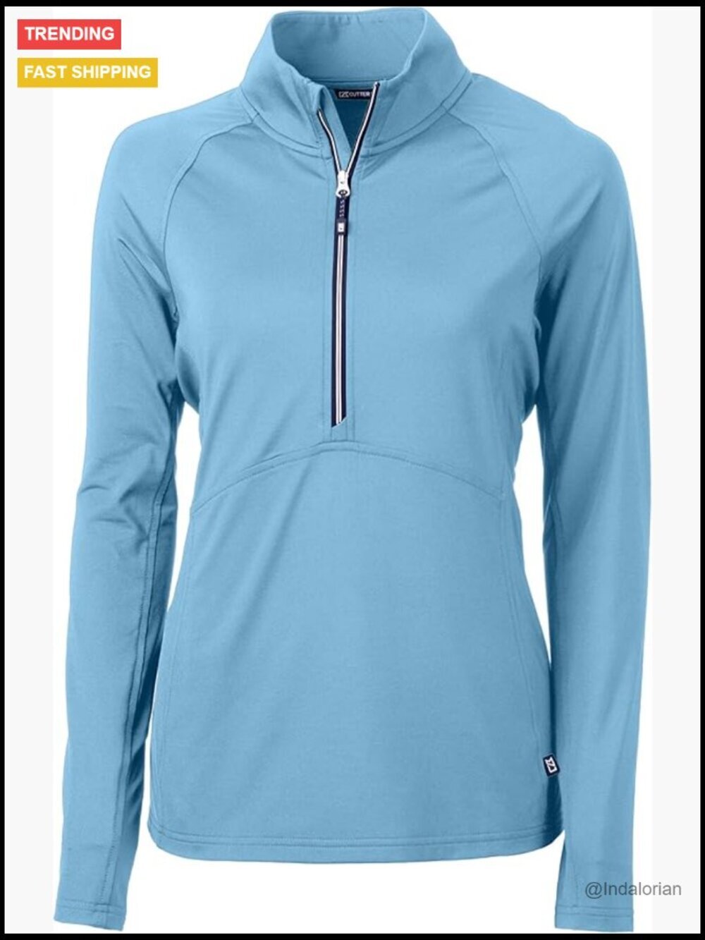 Cutter & Buck Women's Adapt Eco Knit Half Zip Pullover Sweater